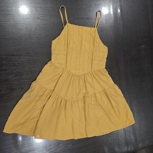 Wild Fable Mustard Yellow Casual Dress